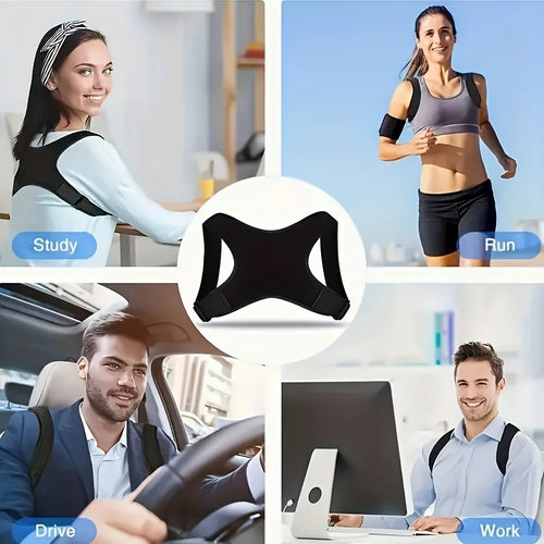 ForgedGains Posture Corrector — Adjustable Back Support Belt