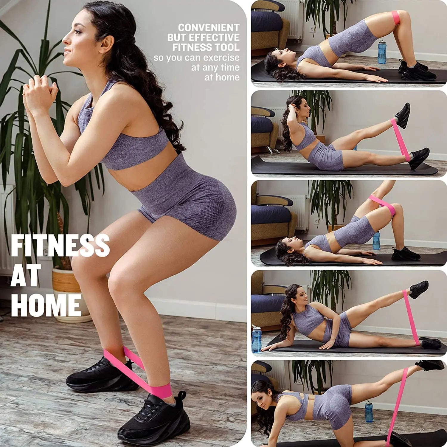 Forged Gains Resistance Bands Set — 5 Levels for Home & Gym Training