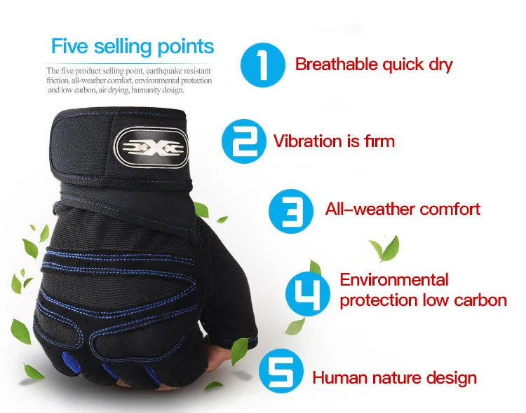 ForgedGains Gym Gloves — Weightlifting & Workout Grip Gloves