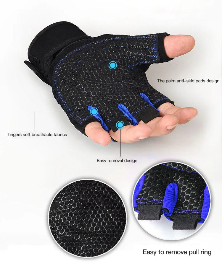 ForgedGains Gym Gloves — Weightlifting & Workout Grip Gloves