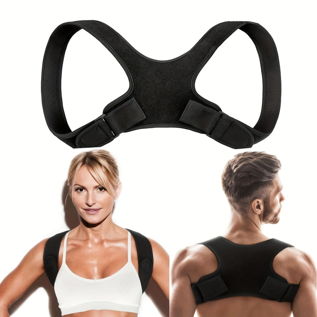 ForgedGains Posture Corrector — Adjustable Back Support Belt