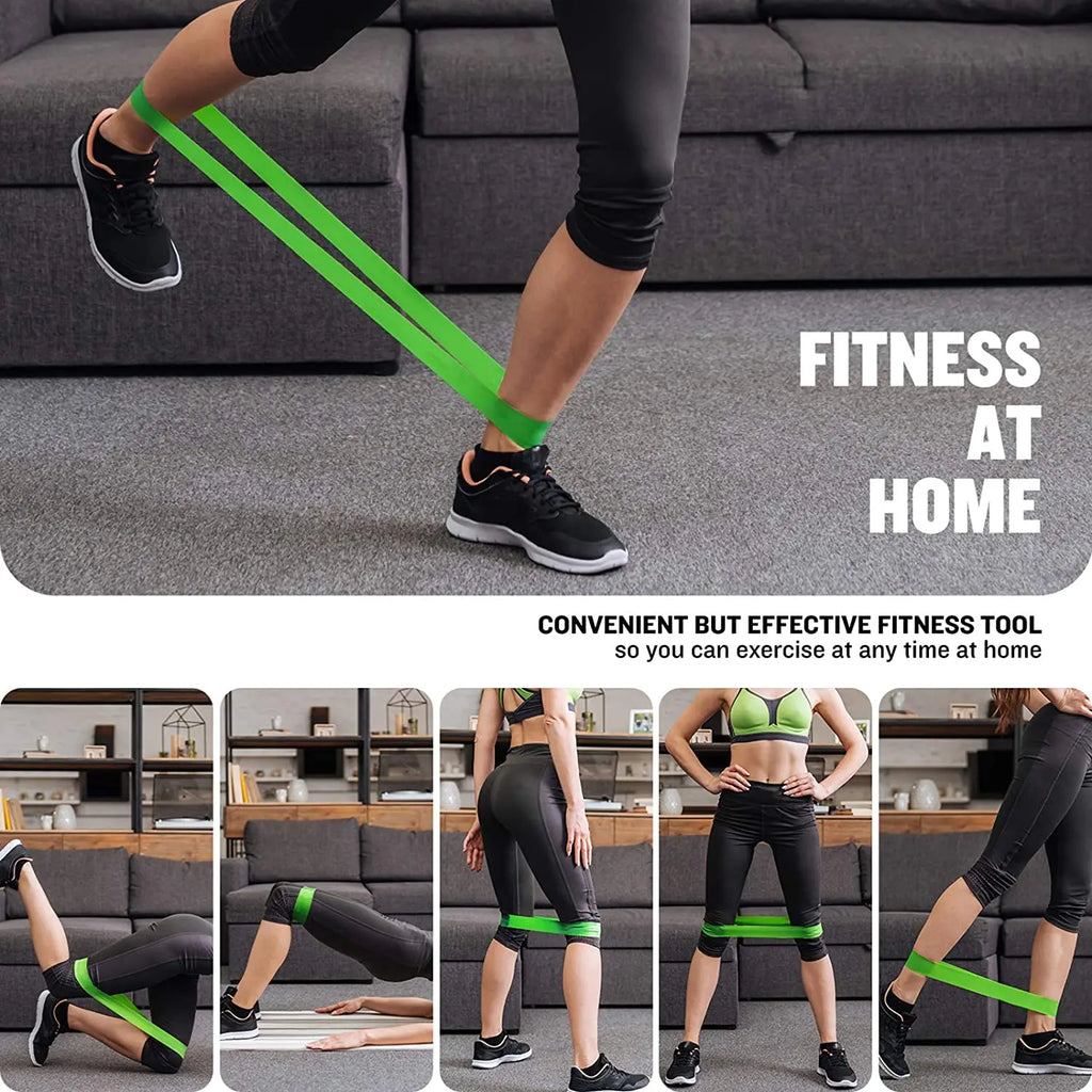 Forged Gains Resistance Bands Set — 5 Levels for Home & Gym Training