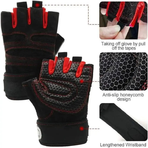 ForgedGains Gym Gloves — Weightlifting & Workout Grip Gloves