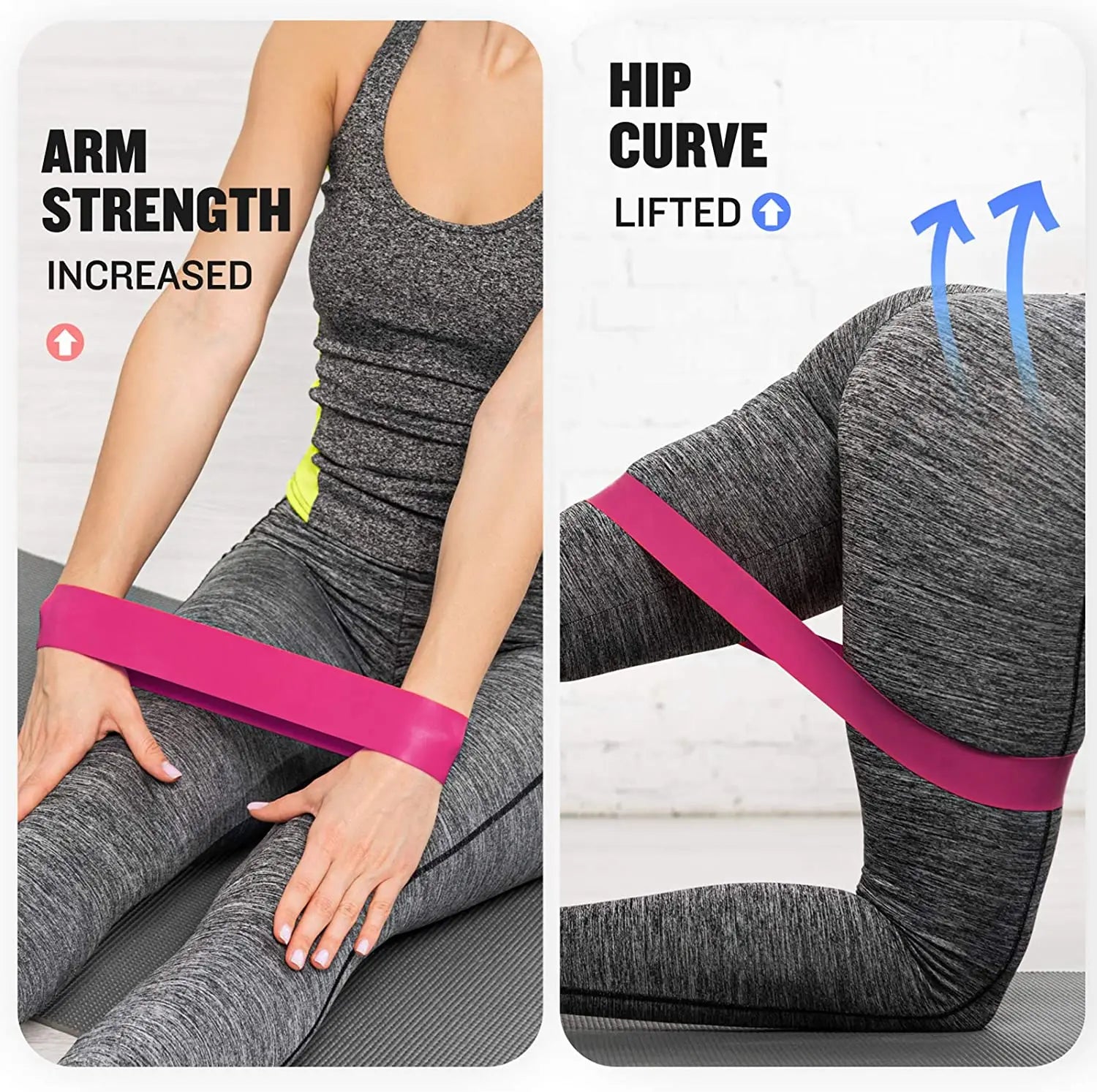Forged Gains Resistance Bands Set — 5 Levels for Home & Gym Training