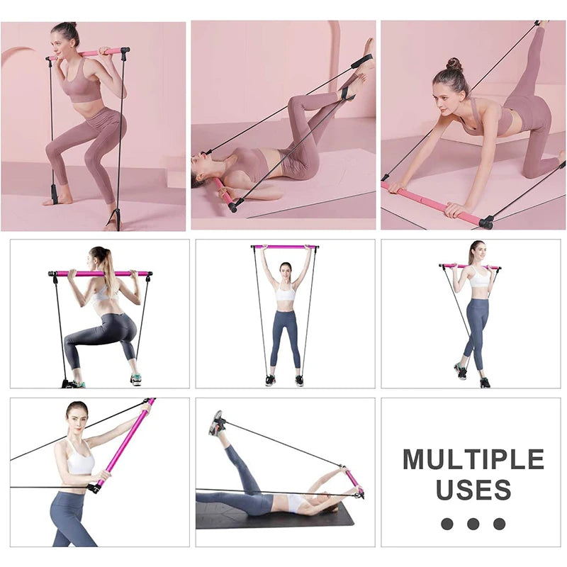 Forged Pilates Bar — Full-Body Sculpt Kit