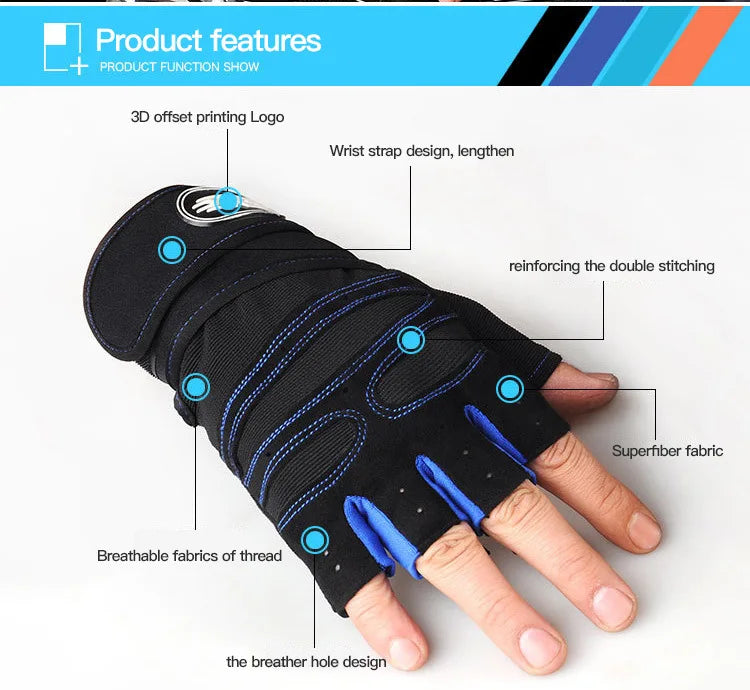 ForgedGains Gym Gloves — Weightlifting & Workout Grip Gloves