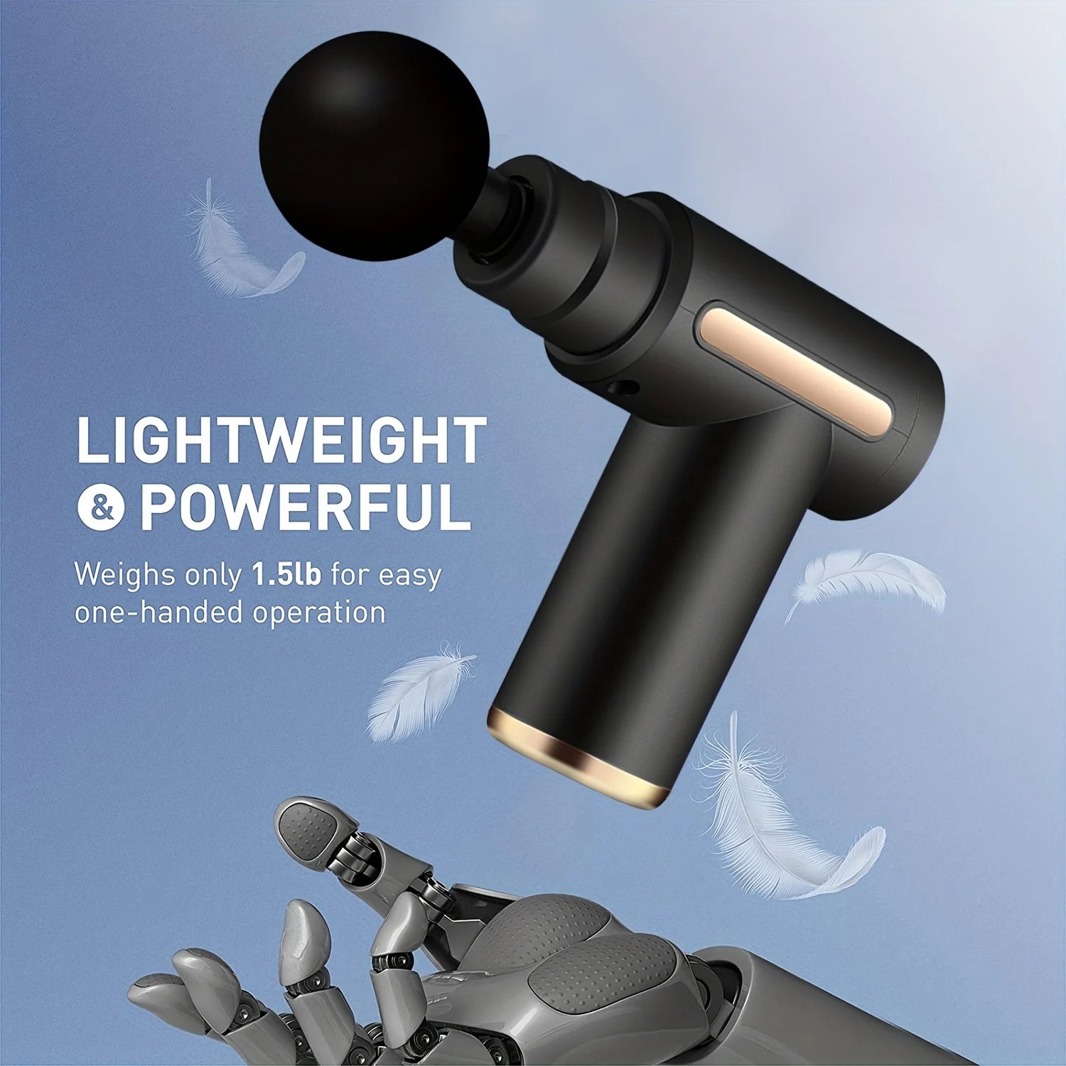 ForgedGains Pro Massage Gun — 30 Speed Deep Tissue Muscle Recovery