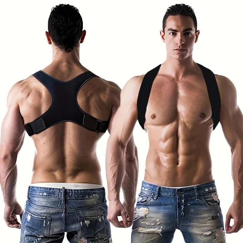 ForgedGains Posture Corrector — Adjustable Back Support Belt