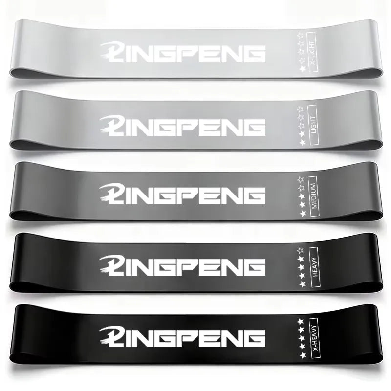 Forged Gains Resistance Bands Set — 5 Levels for Home & Gym Training
