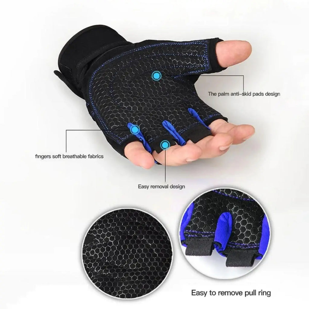 ForgedGains Gym Gloves — Weightlifting & Workout Grip Gloves