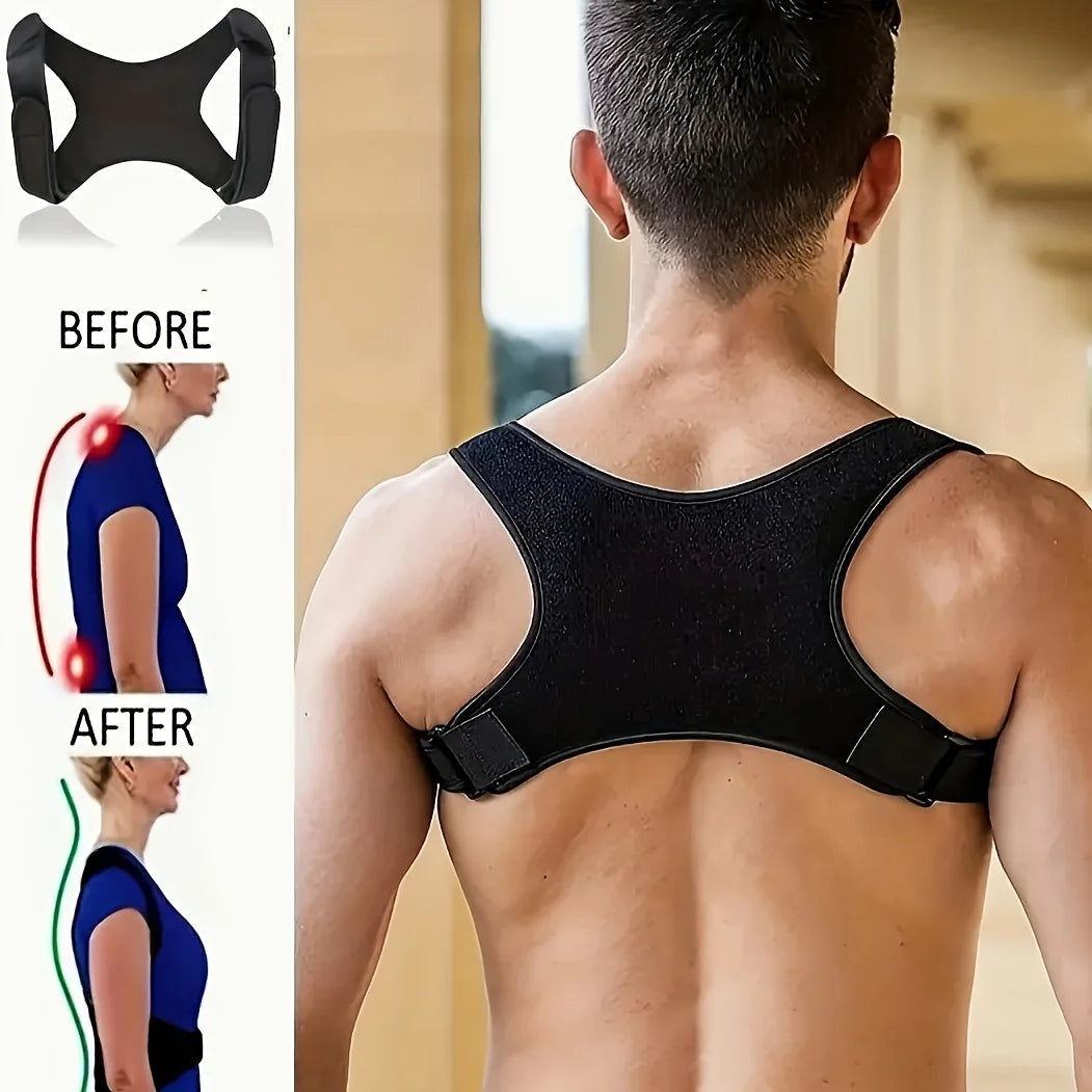 ForgedGains Posture Corrector — Adjustable Back Support Belt
