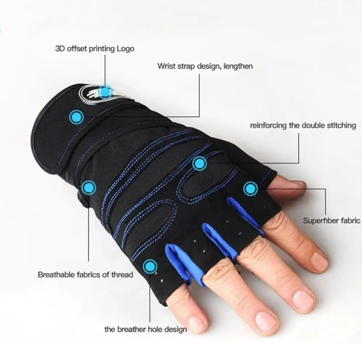 ForgedGains Gym Gloves — Weightlifting & Workout Grip Gloves